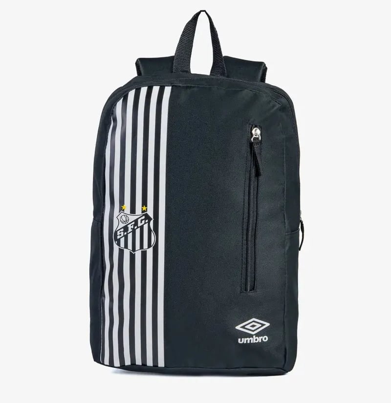 Mochila Umbro SUDECUT Santos SP pto/bco