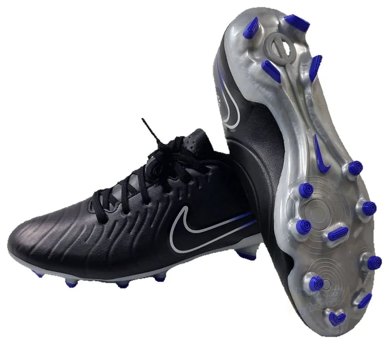 Chuteira Nike Legend Club Campo pto/azl