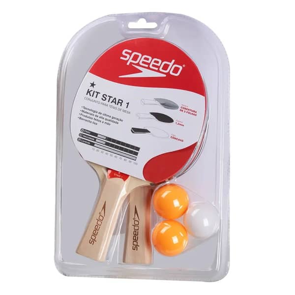 Kit Speedo Tenis Mesa Star 2 x 1