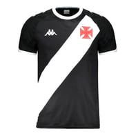 Camisa Kappa Vasco RJ Classic pto/bco