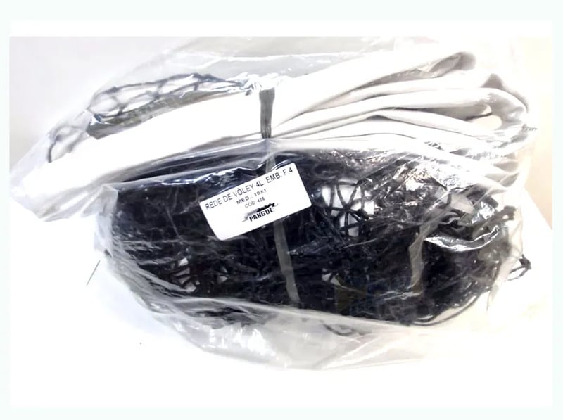 Rede voleibol 4 Lonas Emborrachada PADRAO 4mm