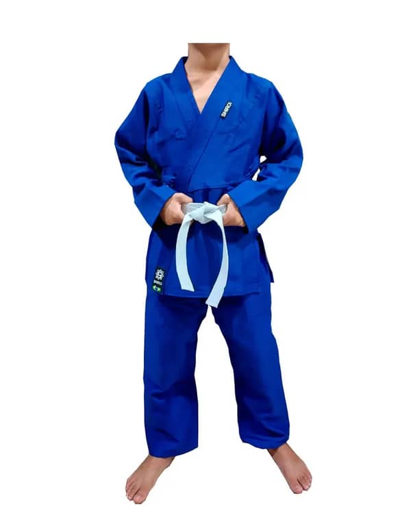 Kimono Shiroi Judo / Jiu Jtsu Reforcado azl Infantil