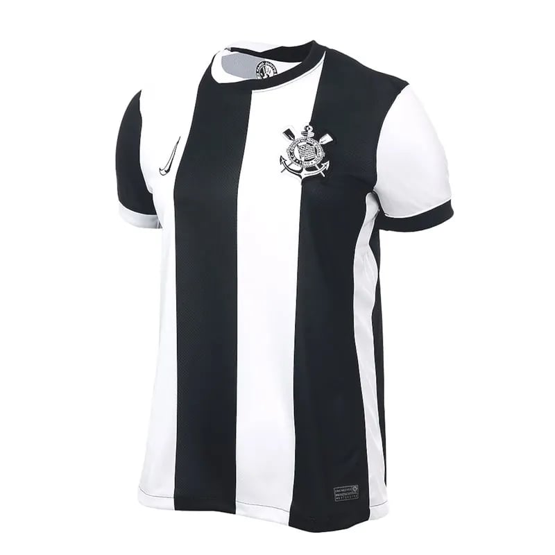 Camisa Nike Corinthians 3 Feminina pto/bco