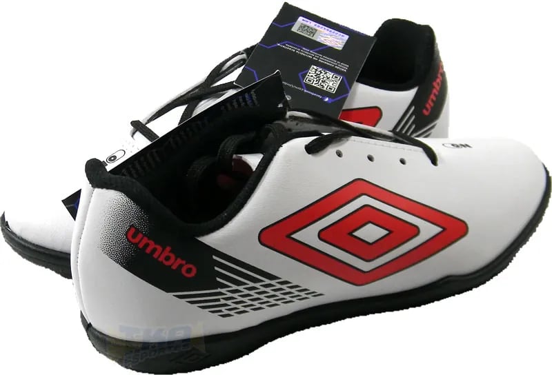 Chuteira Umbro ON Society bco/vrm
