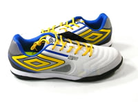Chuteira Umbro PRO 5 Bump Club Society bco/azl