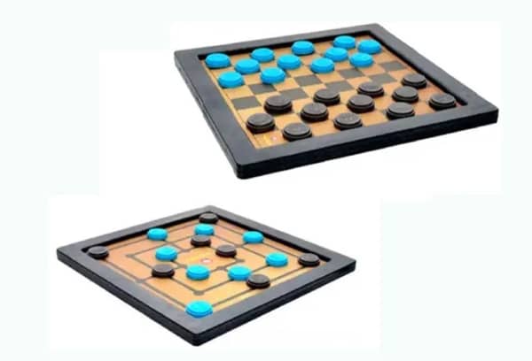 Jogo de dama trilha Escolar infantil