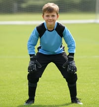Kit Conjunto 4x1 Goleiro Calca TRB cls/pto infantil