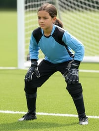 Kit Conjunto 4x1 Goleiro Calca TRB cls/pto infantil