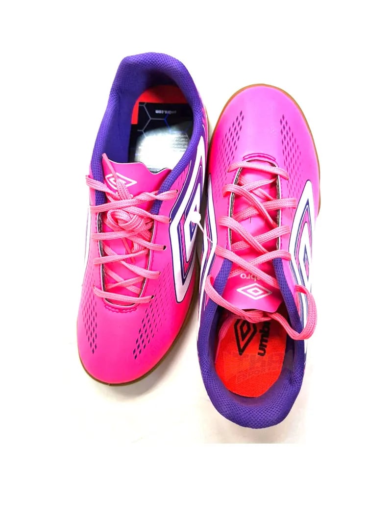 Tenis Umbro FAST Futsal rsa/azl/bco