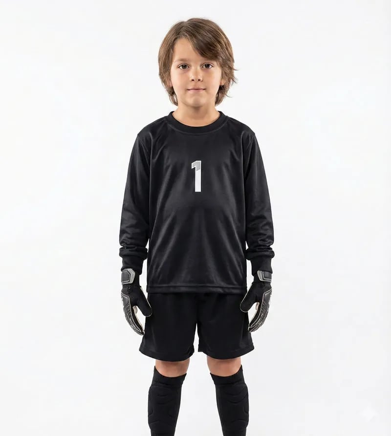 Kit Goleiro 4 x 1 Bermuda FAIR pto Infantil
