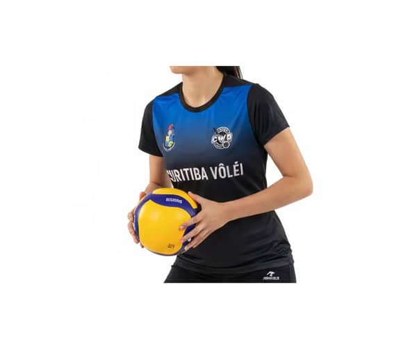 Camisa Curitiba Volei 23 Feminina pto/azl
