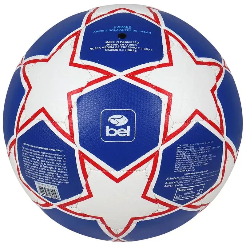 Bola BELFIX Campo N5 star Colorida