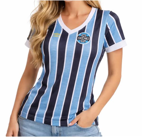 Camisa Gremio RS Retro 1983 Feminina list