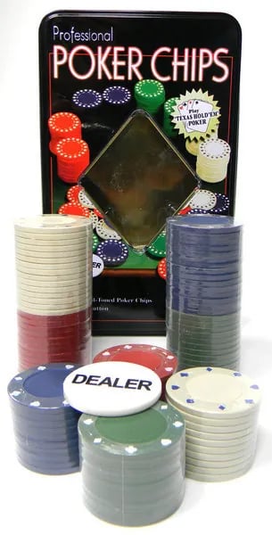 Ficha para Poker 100 pecas